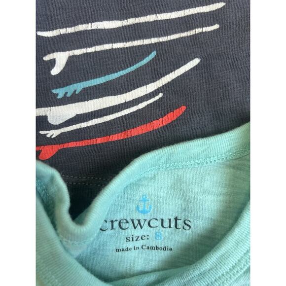 Crewcuts J Crew Boys Tshirts Size 8 Lot Of 3 Glow In The Dark - Picture 2 of 5